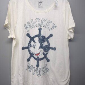 NWT Old Navy Disney "Collectabilitees" Mickey Mouse Shirt, Size XXL